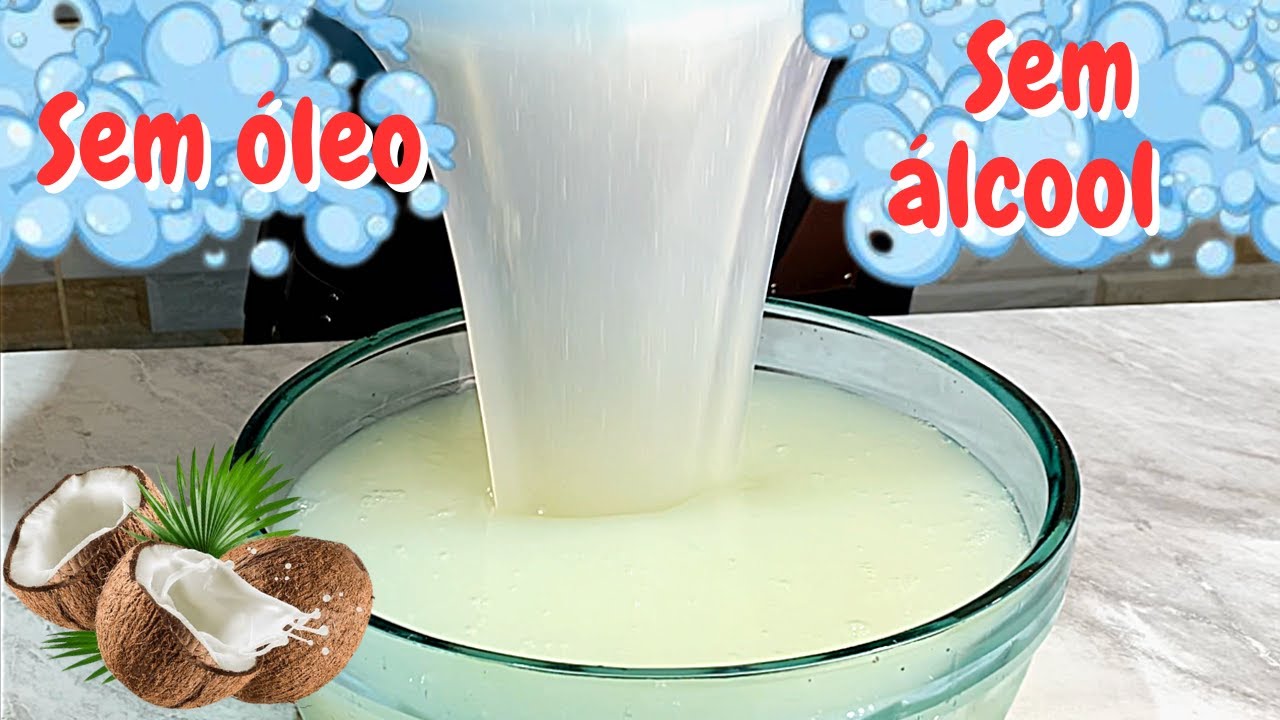 SIM, É REAL! Sabão de Coco Sem Óleo e Sem Álcool que Dá Show nos Industriais!