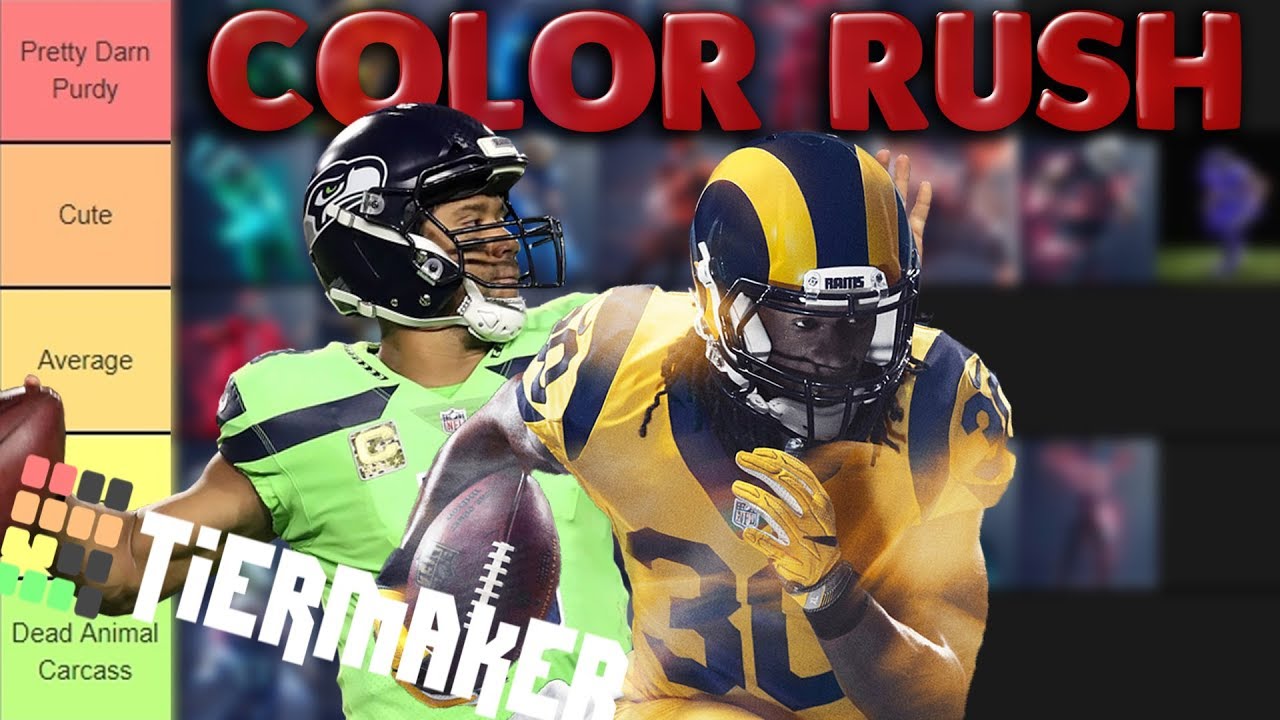 Nfl Color Rush Uniforms Ranking List