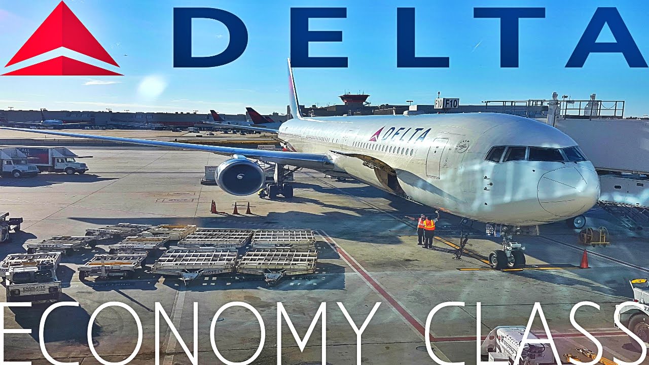 Delta авиакомпании эконом-класса Лондон Атланта Боинг 767-400
