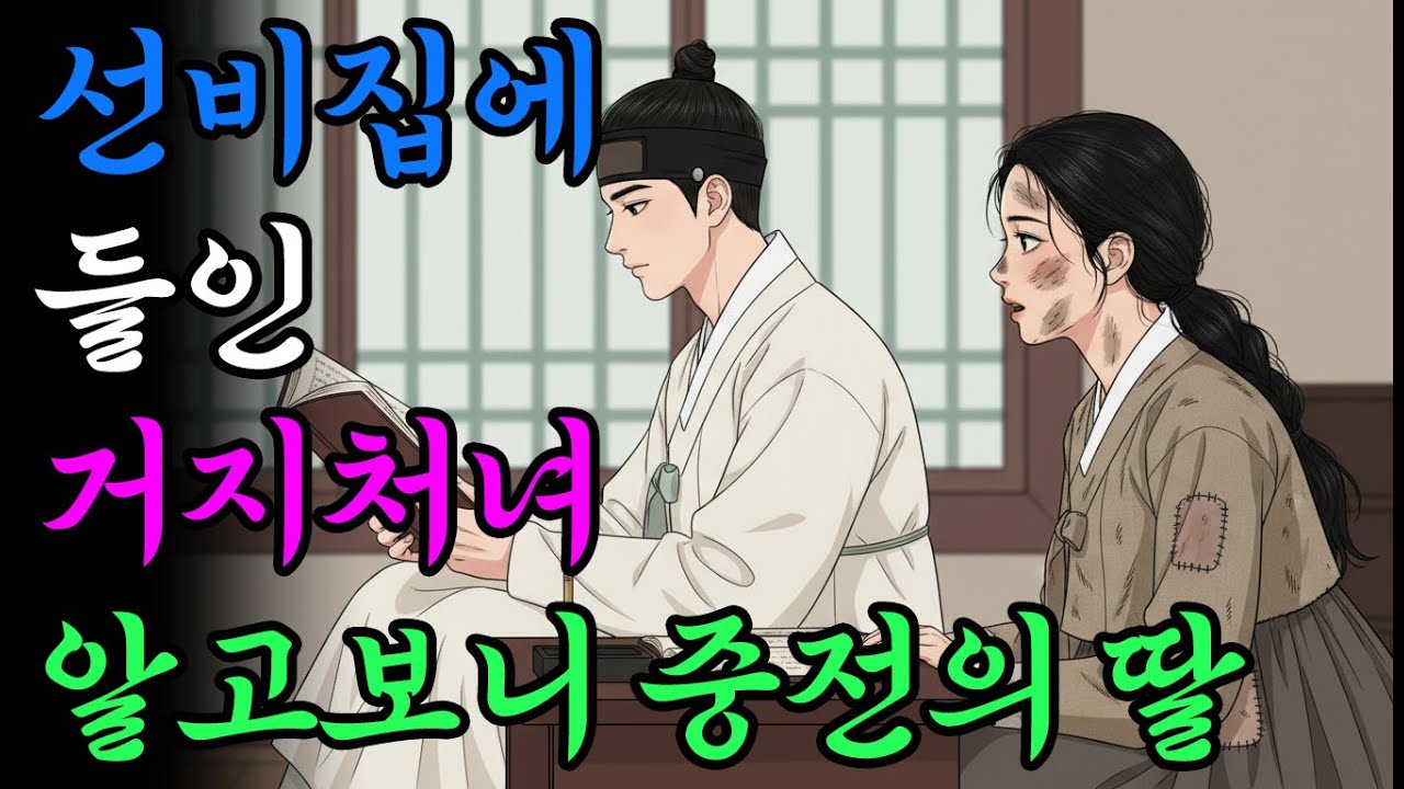 선비집에 들인 거지처녀 알고보니 중전의 딸 | 옛날이야기 | 야담 | 민담 | 설화 | 드라마