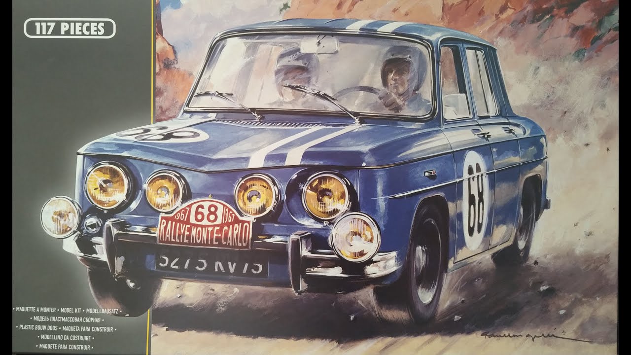 montage  r8 gordini 1/24 heller part 2 final