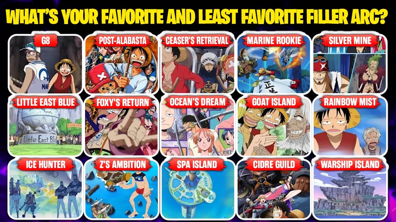 The Best Filler Arcs in One Piece That You Shouldn't Skip!