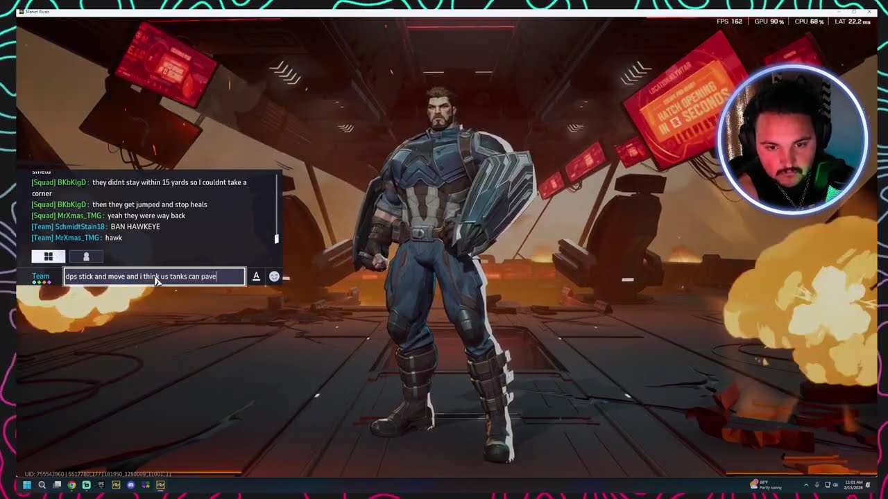 Marvel Rivals: Ranked (Captain America)