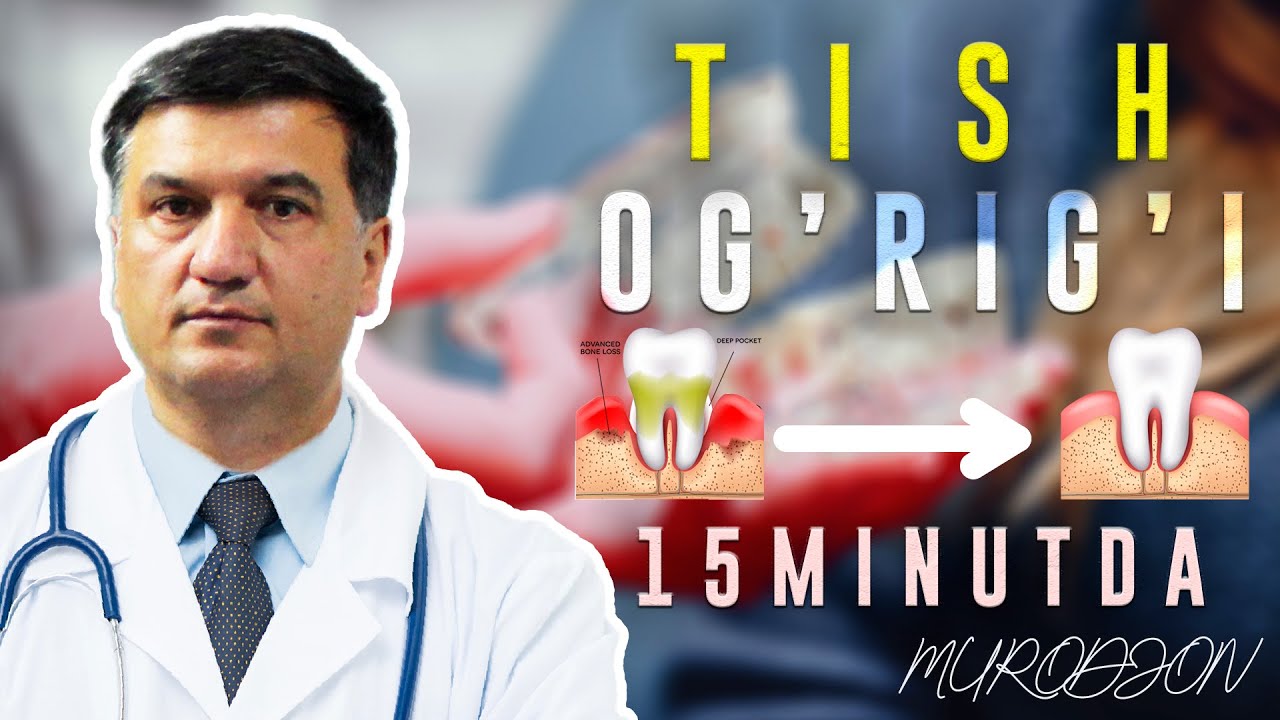 TISH OG'RIG'INI DAVOLASHNING ODDIY USULI  (BATAFSIL) || Тиш оғриғини даволаш