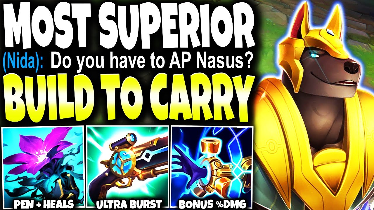 People Can't understand that My AP Pen Nasus Build is the MOST SUPERIOR WAY TO CARRY 🔥