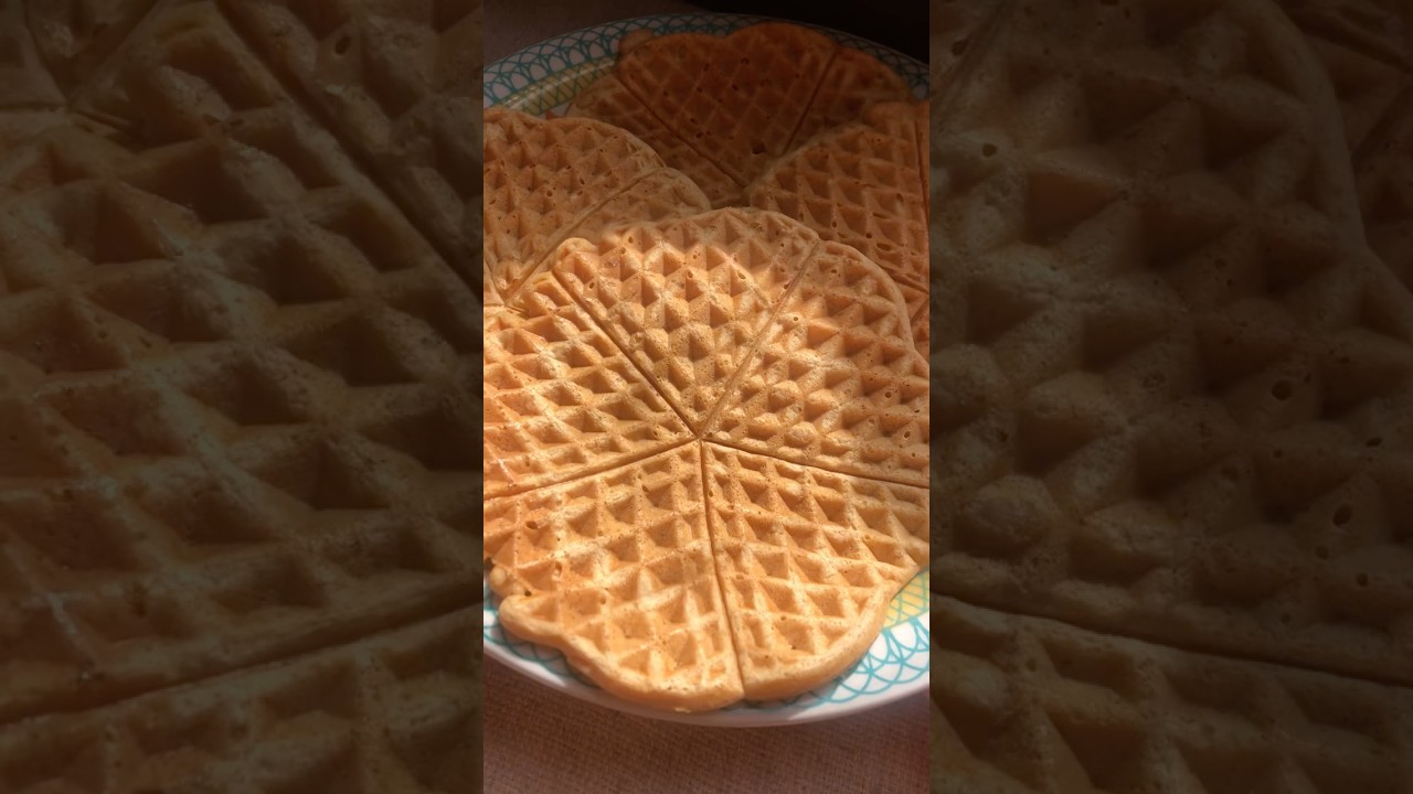 Waffle de Kinako (Farinha de Soja Tostada) 