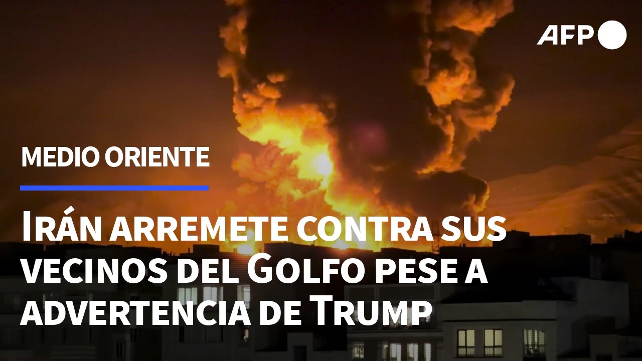 Irán arremete contra sus vecinos del Golfo pese a advertencia de Trump | AFP
