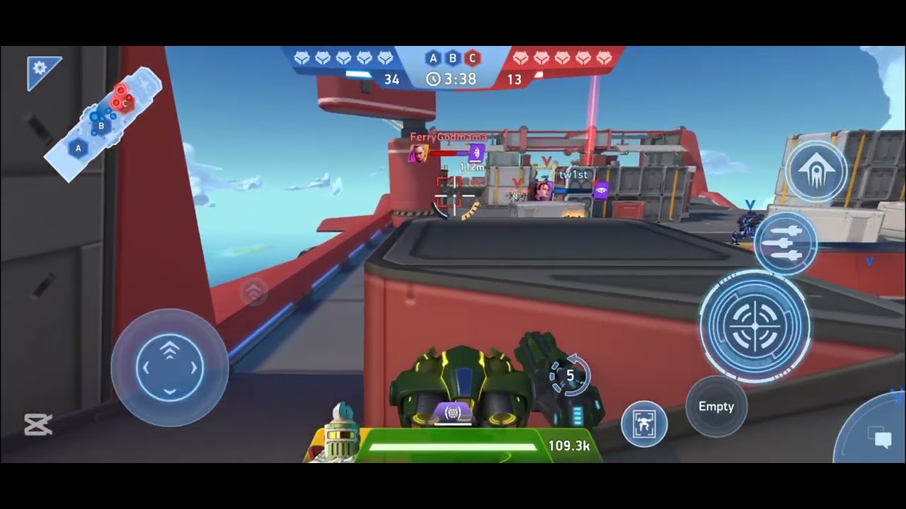 Trying Charge Rocket 16 on Lancer