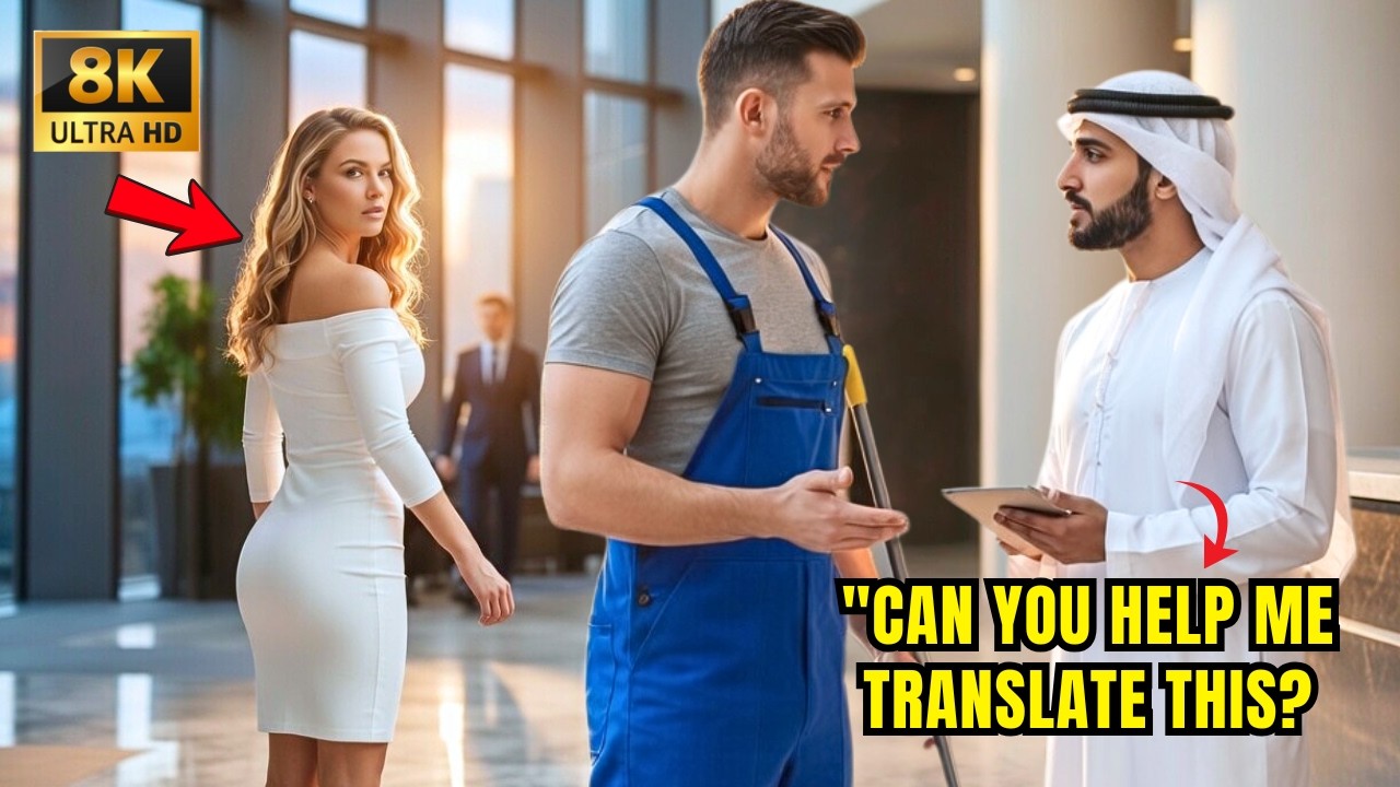 Гендиректор услышала, как уборщик-отец-одиночка говорит на 9 языках &mdash; то, что он сделал дальше, п...