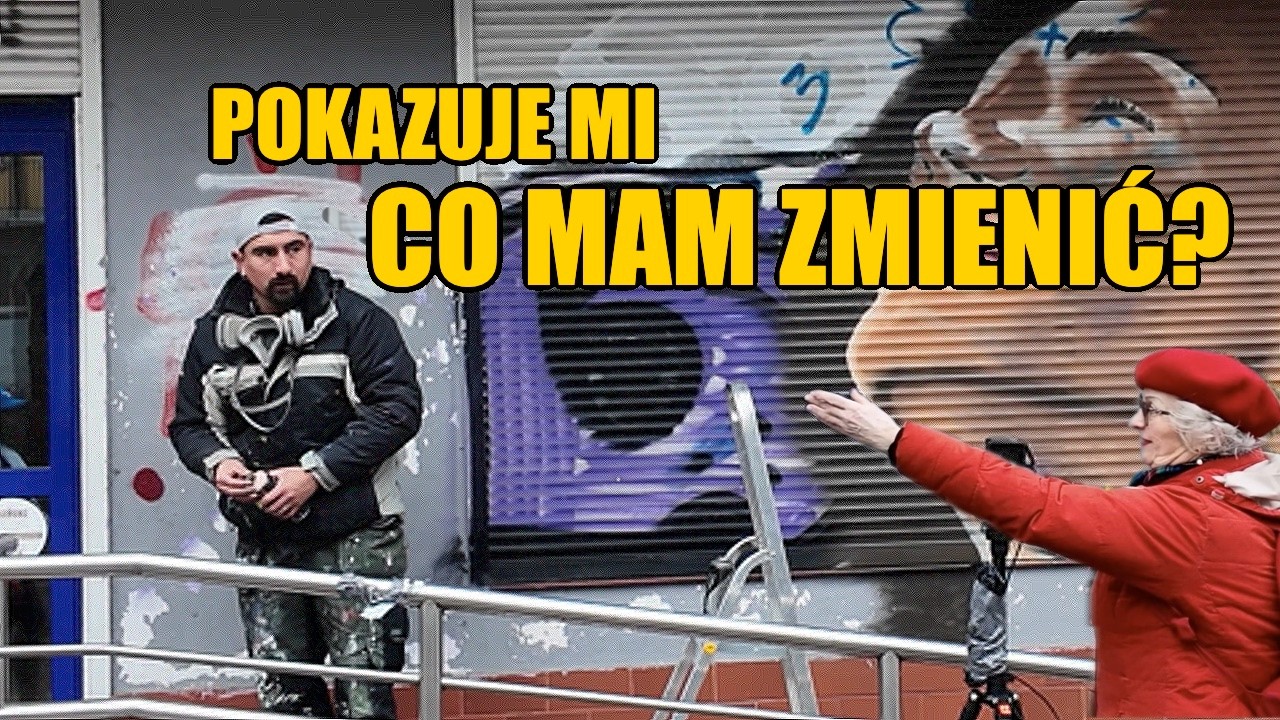 Dokończyłem darmowy mural dla tego salonu w Łodzi… nie spodziewałem się takiego zakończenia