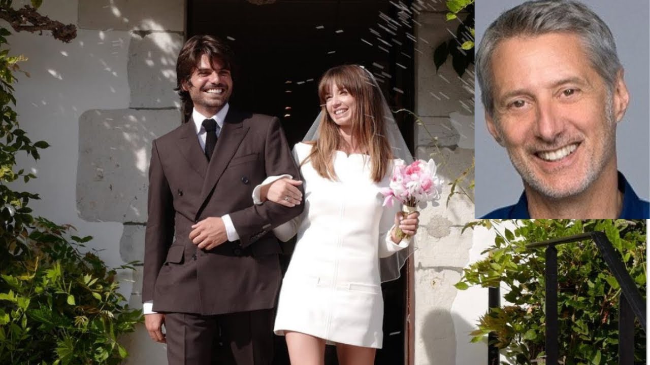 Antoine de Caunes : son fils Louis a épousé sa compagne Fallon, magnifique cérémonie