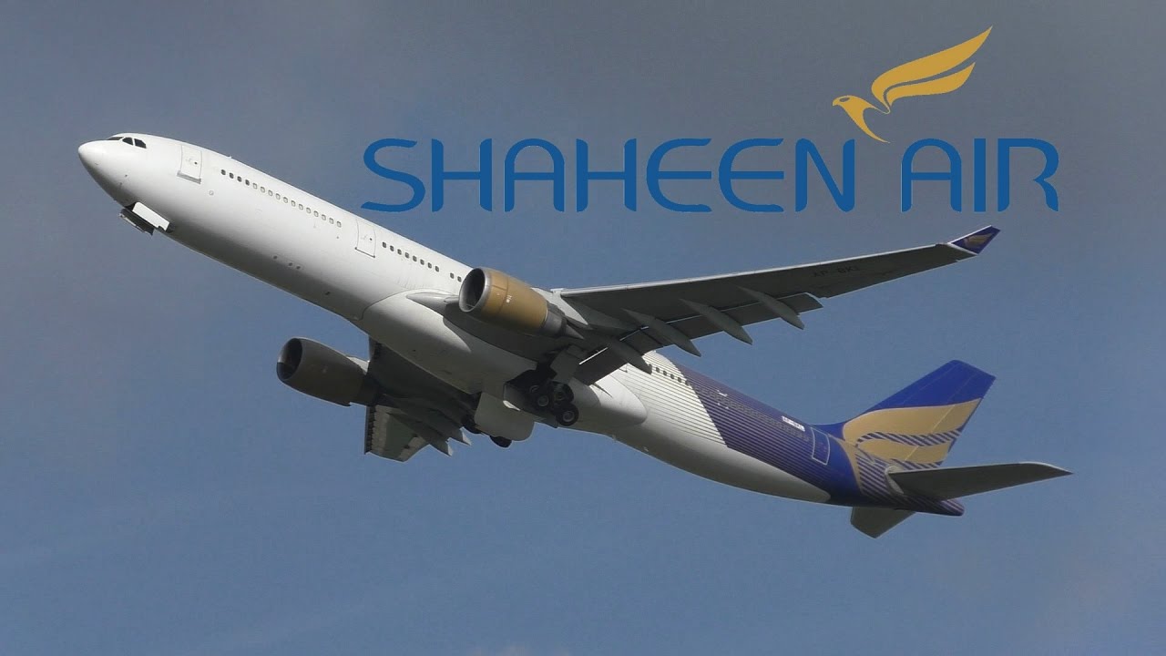 Shaheen Air Airbus A330-301 AP-BKL Take Off Amsterdam Schiphol