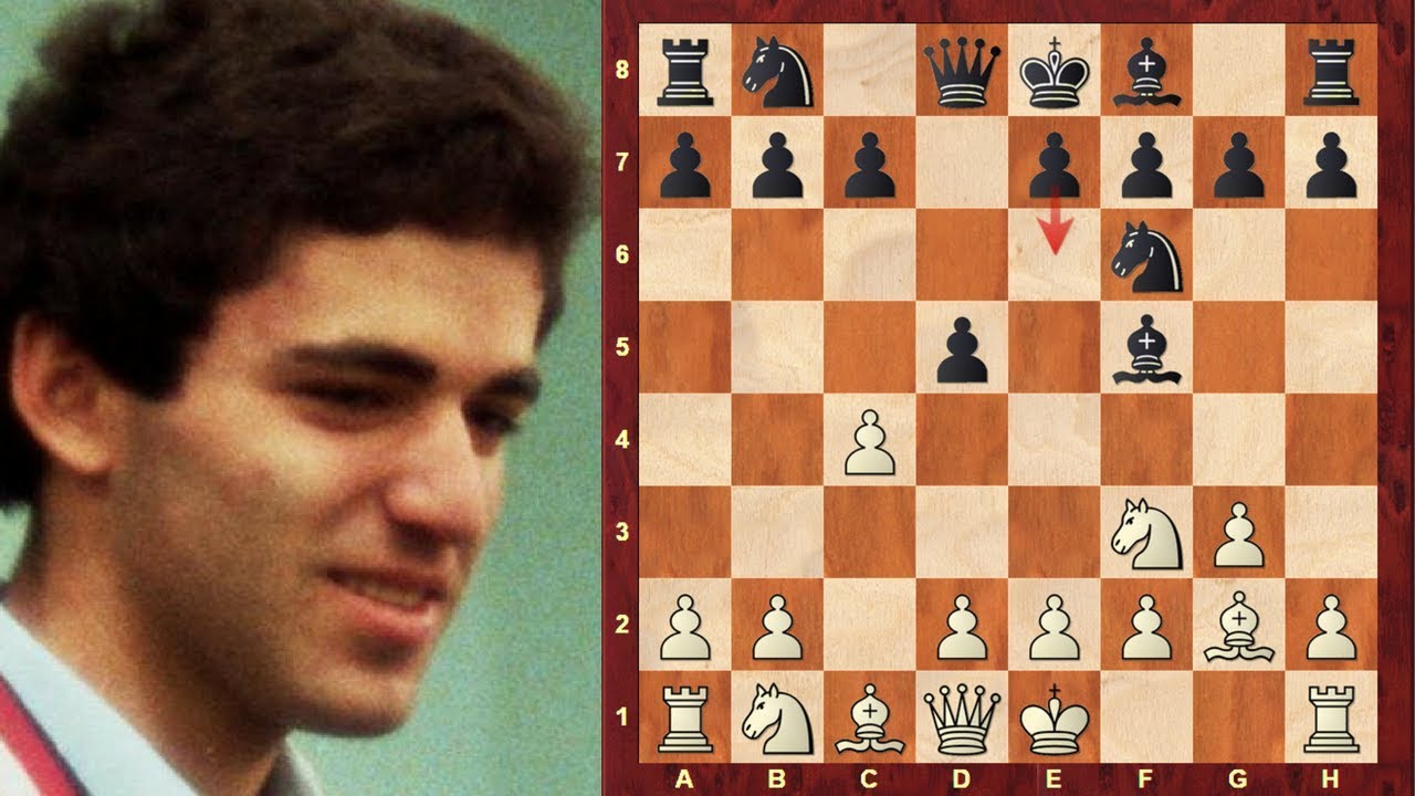 Amazing Chess Game: Garry Kasparov at age 15 - Game vs Mark Taimanov - Moscow 1978