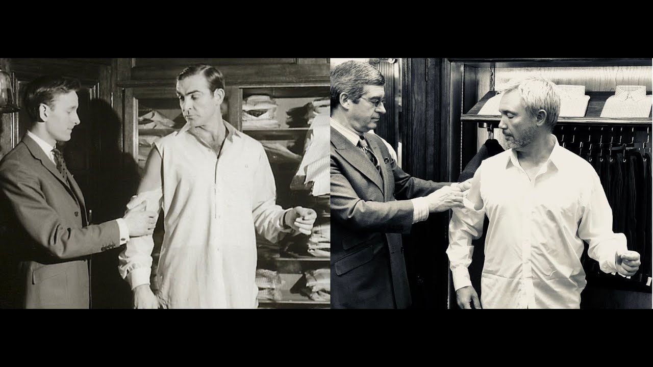 Turnbull & Asser and the James Bond Fitting