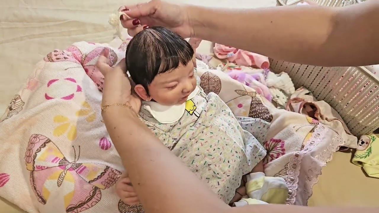 Troquinha da beb&ecirc; reborn sarah