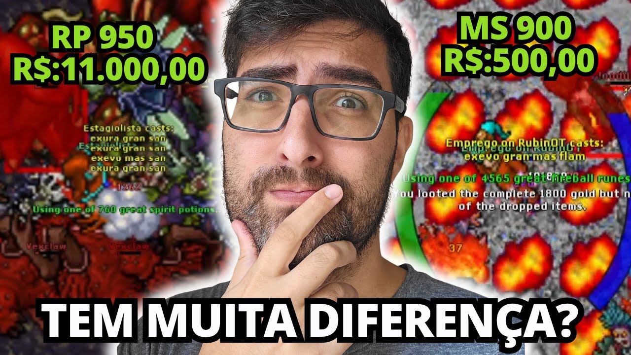 QUAL ESTA MELHOR PARA FARMAR? GLOBAL OU RUBINOT?