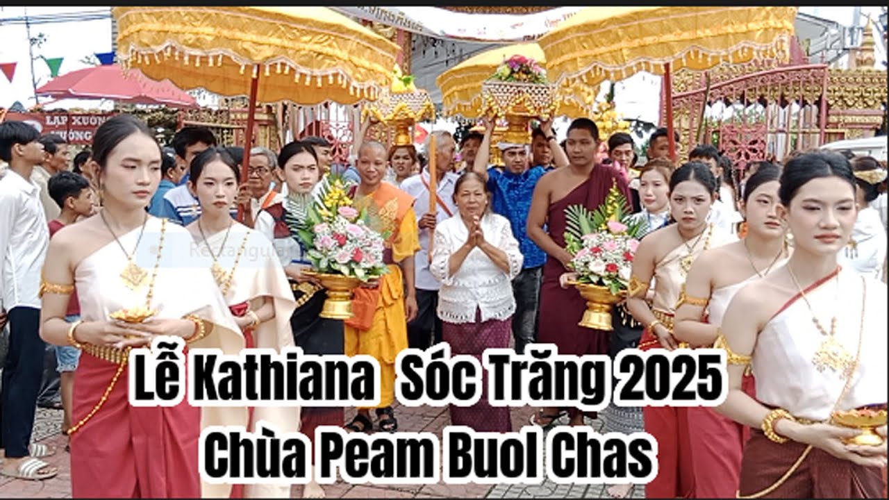 Đại Lễ Dâng Y Kathina Chùa Sáu Xiển Sóc Trăng Hôm Nay 2025 | Sông Nước Miền Tây