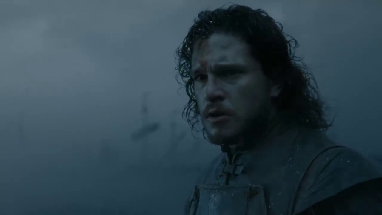 Jon Snow contro il Re della Notte -  Trono di Spade 5x08   Full HD