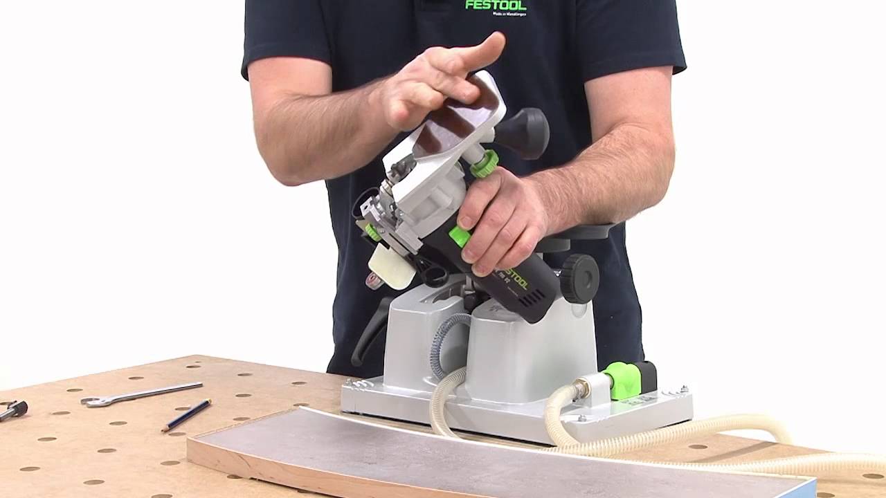 Frezarka do krawędzi Festool OFK 700 - Frezowanie