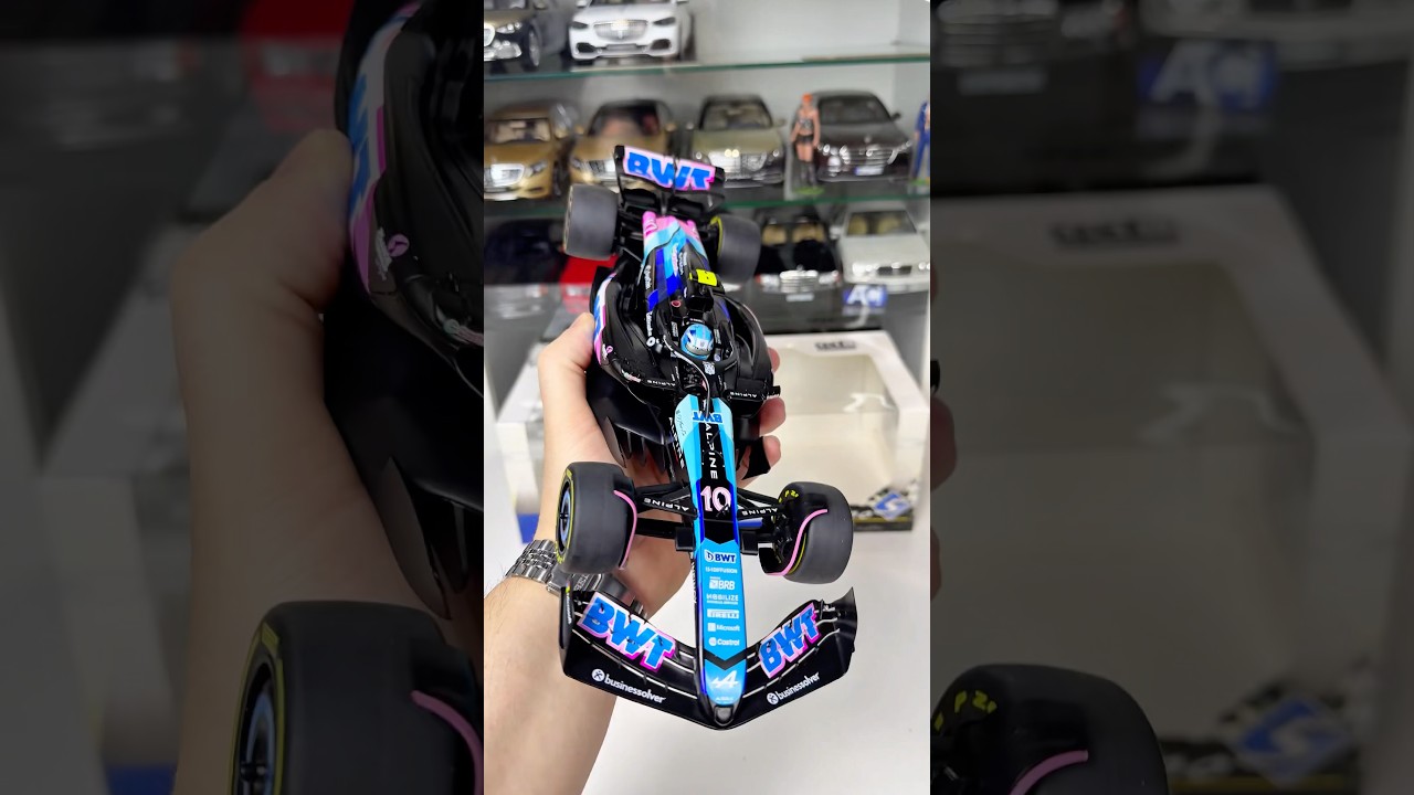 Alpine F1 Team A524 Monaco 2024 - Solido Competition 1:18
