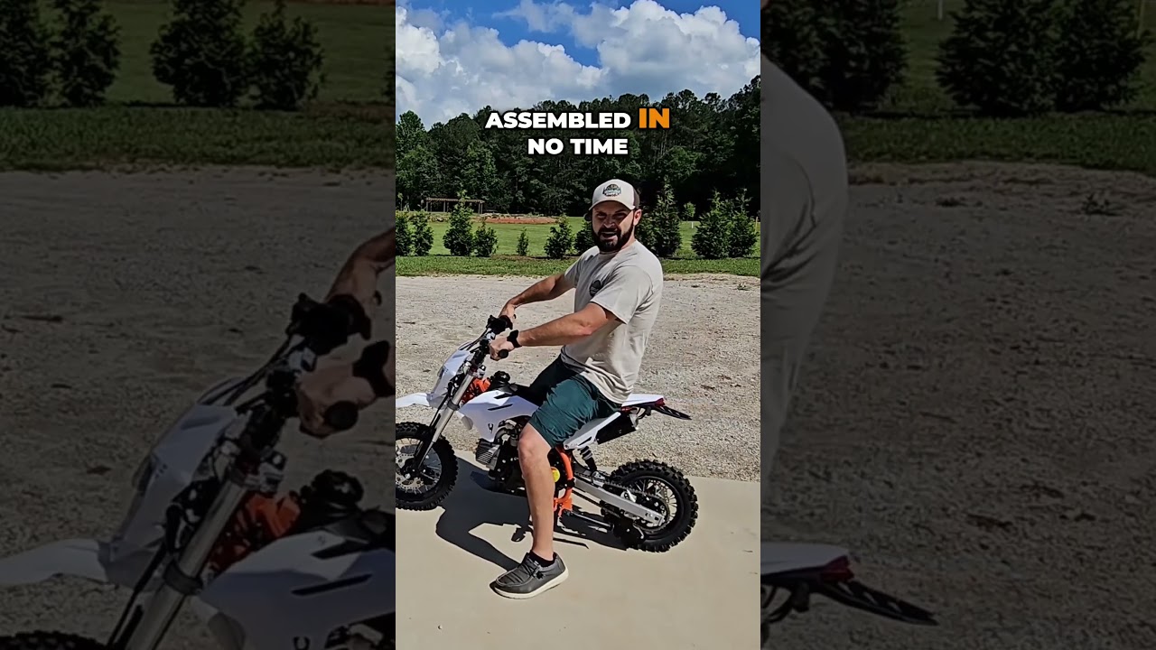 110cc of Raw China Power #alibaba #chinese #dirtbike #gasengine #diy #fast #rickybobby #stepbrothers