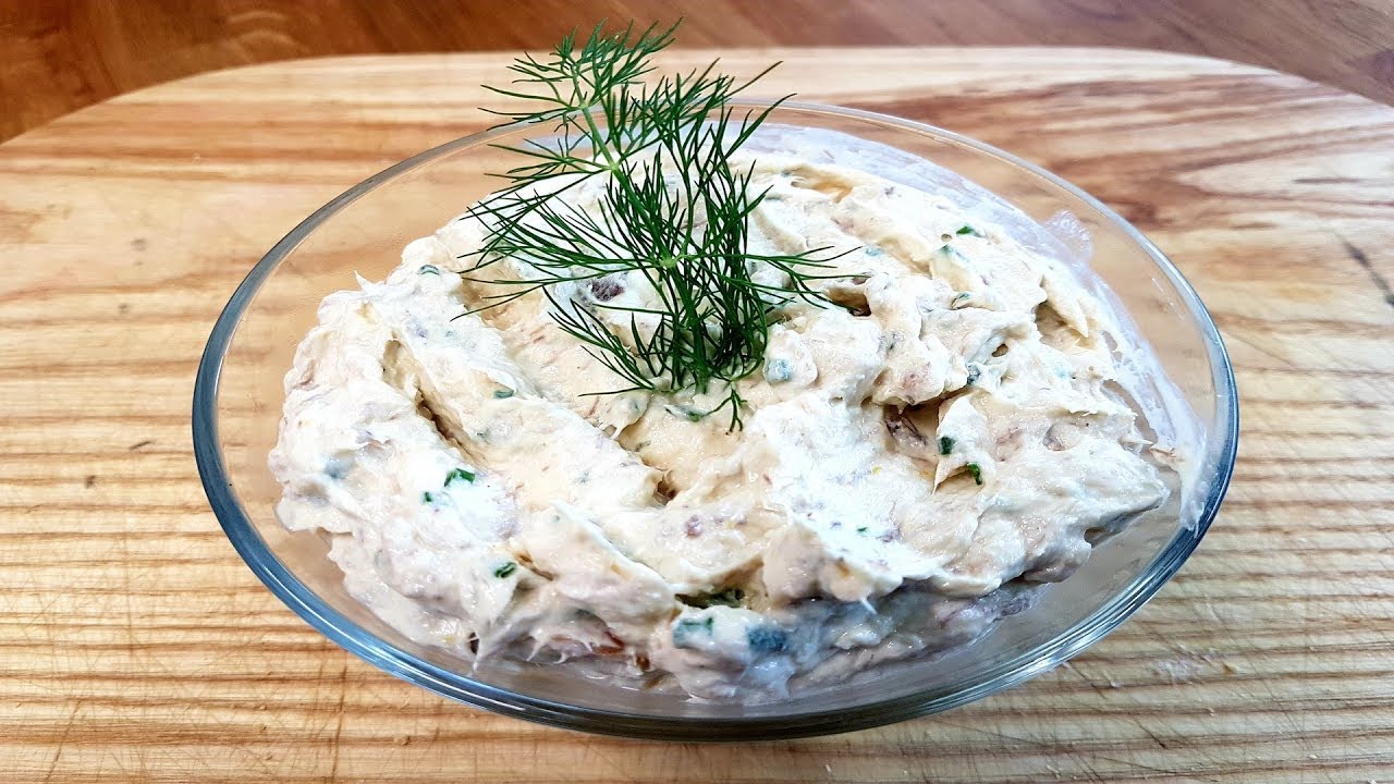The Best Smoked Mackerel Pate & Melba Toast #SRP #Mackerel #Smokedmackerelpate