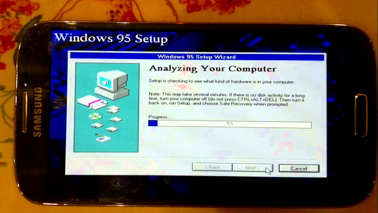 Установка Windows 95 под Limbo