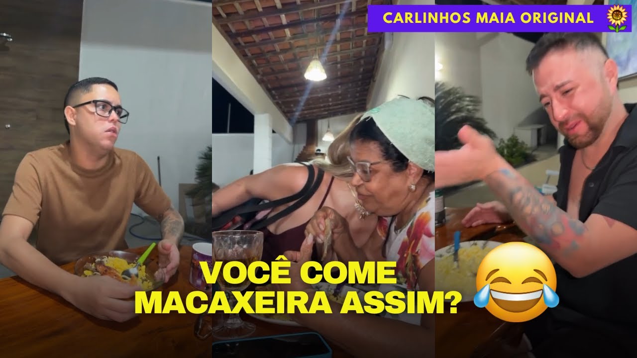 A ENERGIA DE MARIA MAIA QUANDO ELA CHEGOU 😂😂 | CARLINHOS MAIA 🌻