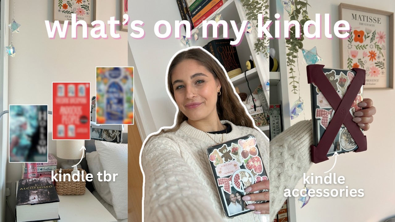 what's on my kindle ✨ | kindle tbr, kindle unlimited, is a kindle worth it?