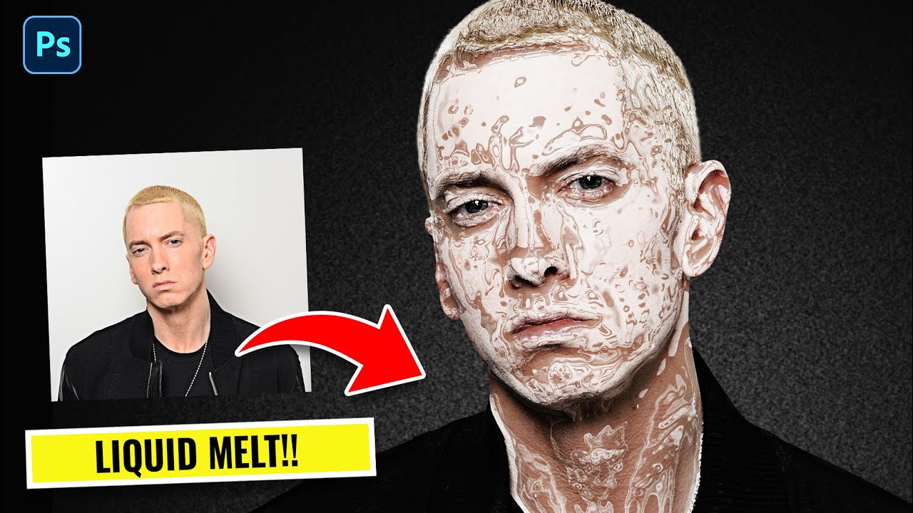 Create a Liquid Melt Portrait Effect in Photoshop