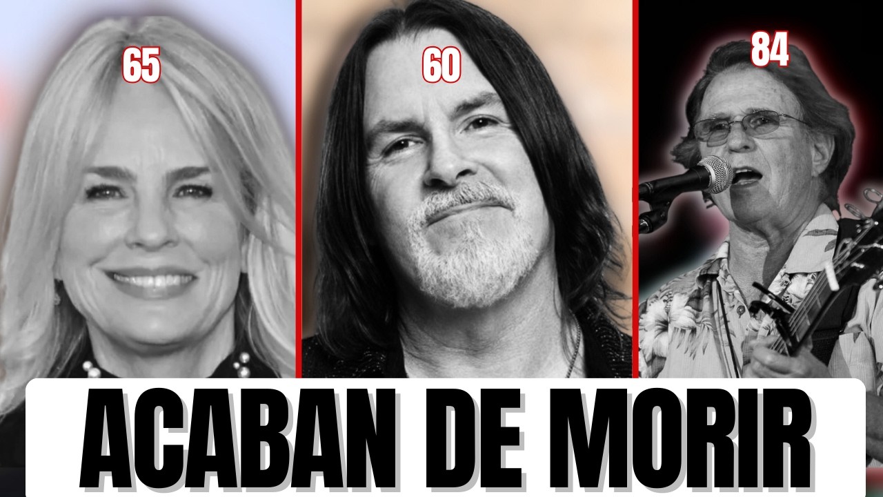 3 FAMOSOS ESTADOUNIDENSES que MURIERON hoy  | 9/03/2026  Joe McDonald, Tommy DeCarlo Jennifer Runyon