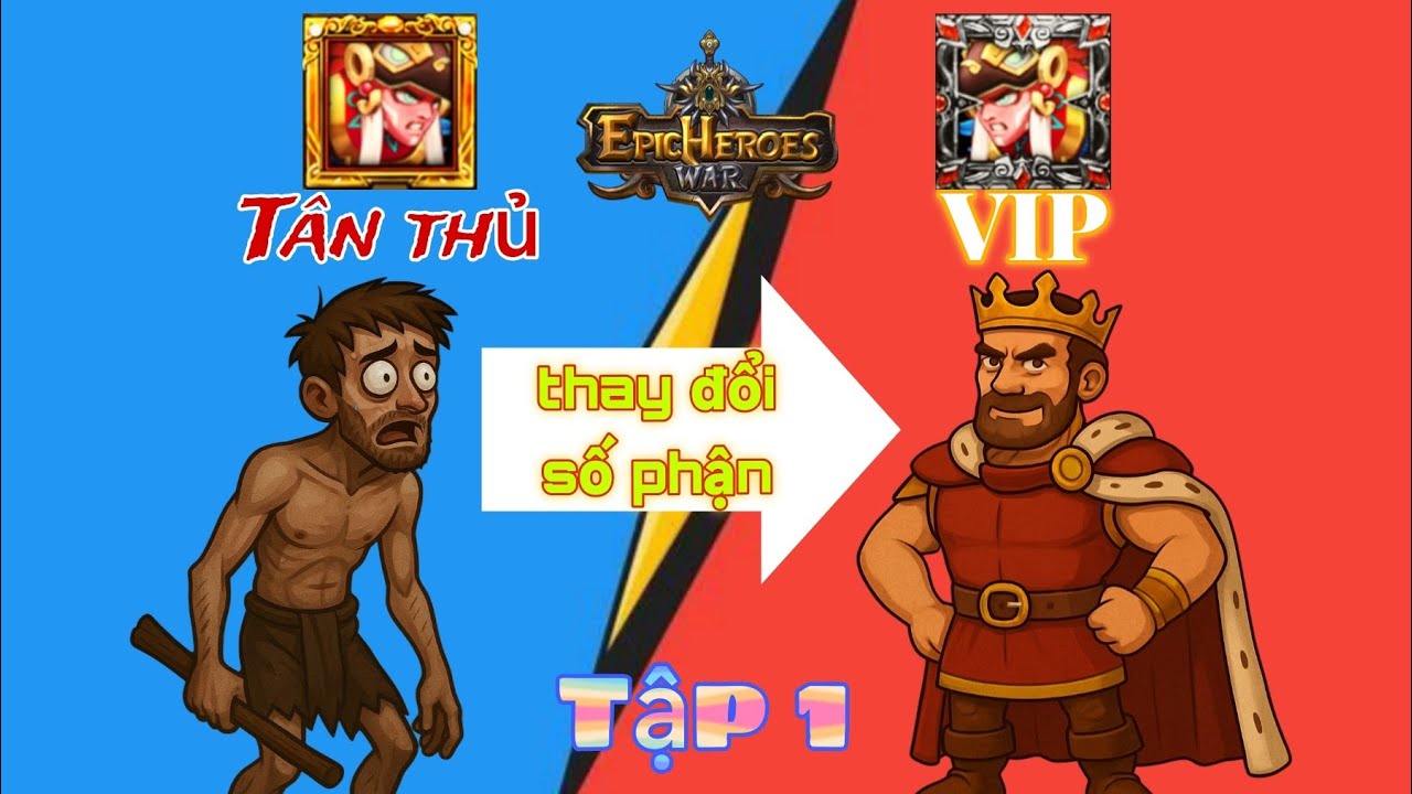 💥Tập 1: Hành Trình Từ Acc Mới Đến Siêu VIP🤩 | Rusman Epic