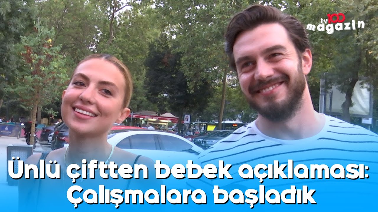 İsmail Ege Şaşmaz ile Hande Ünal çiftinden bebek açıklaması: Çalışmalara başladık