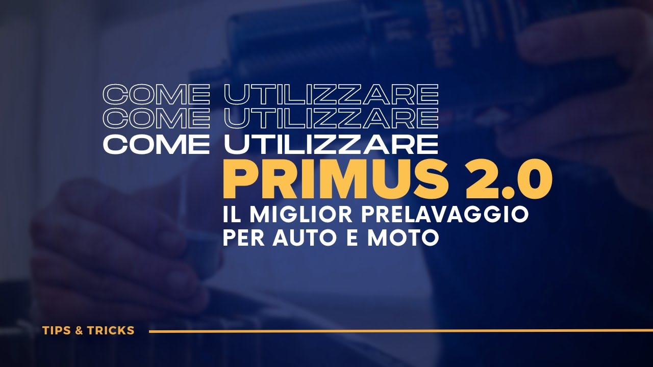 Scopri come utilizzare il miglior prelavaggio per auto e moto PRIMUS 2.0 di Labocosmetica| Detailing