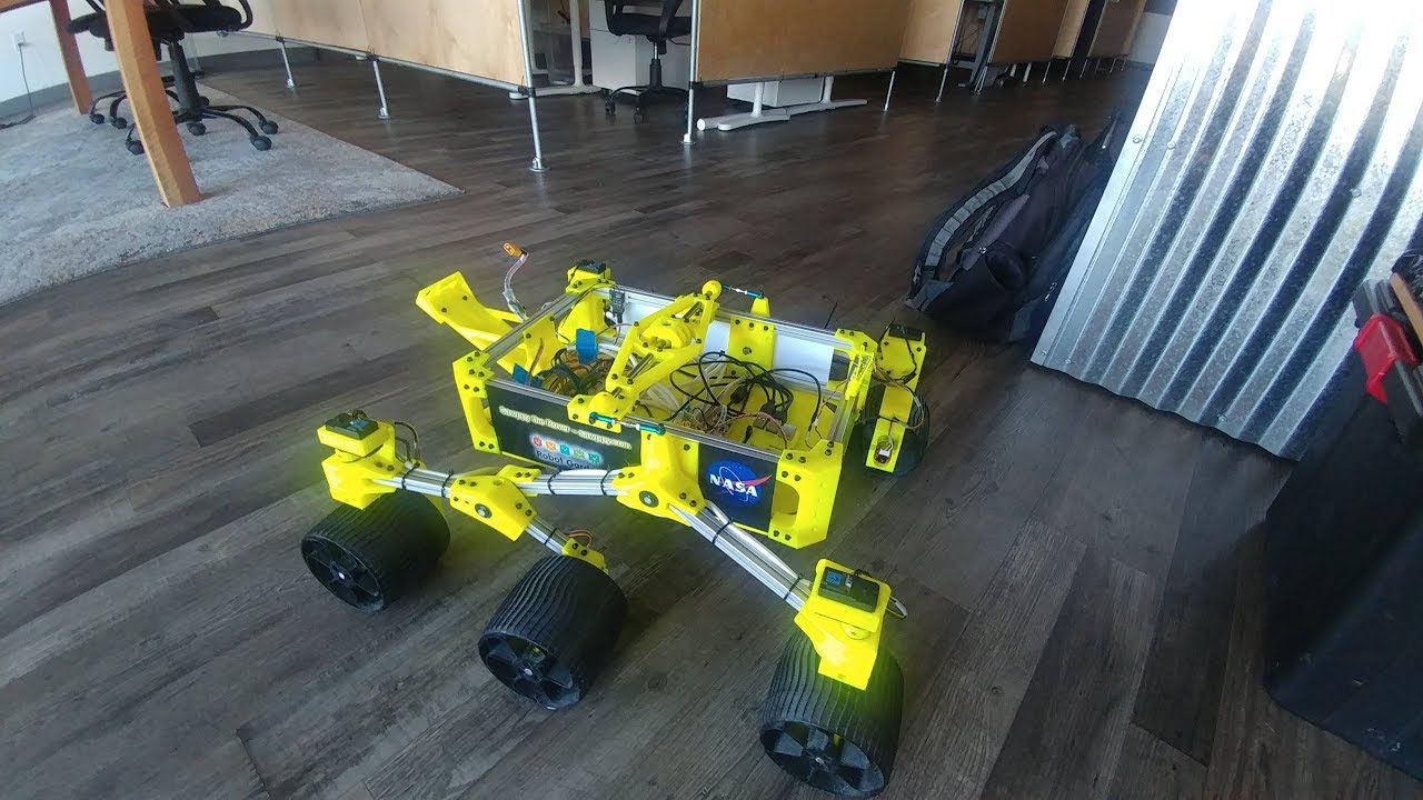 2019 Robot Garden Sawppy Mars Rover