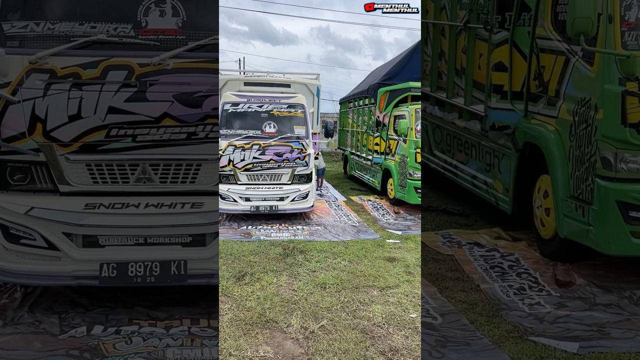 ngapain ifal ngumpet deket truck keren ??