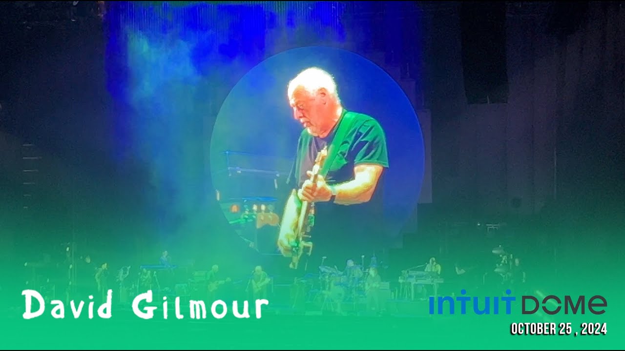 Full Concert: David Gilmour live at the Intuit Dome, Los Angeles Oct 25, 2024