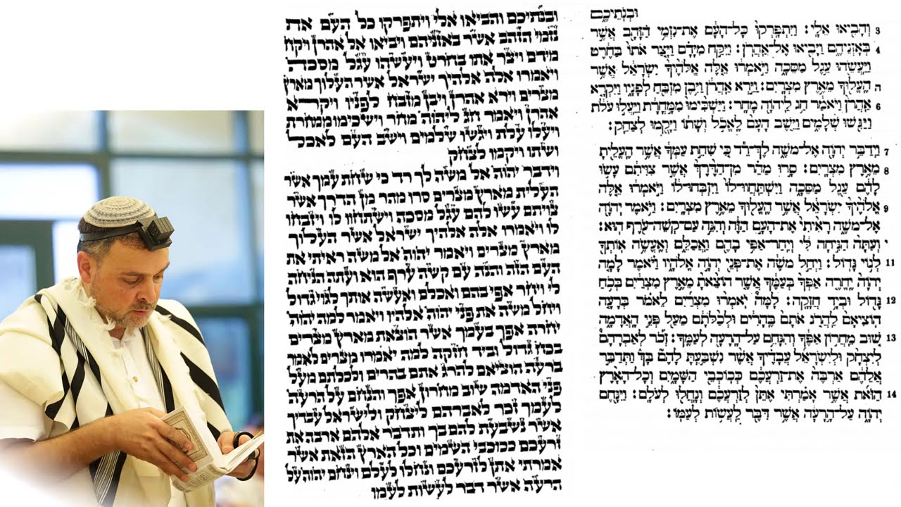 קריאת התורה, בלחן מרוקאי, פרשת כי תשא.      בשלמותה.    מצורף טקסט מתיקון קוראים, בכדי לסייע למשננים