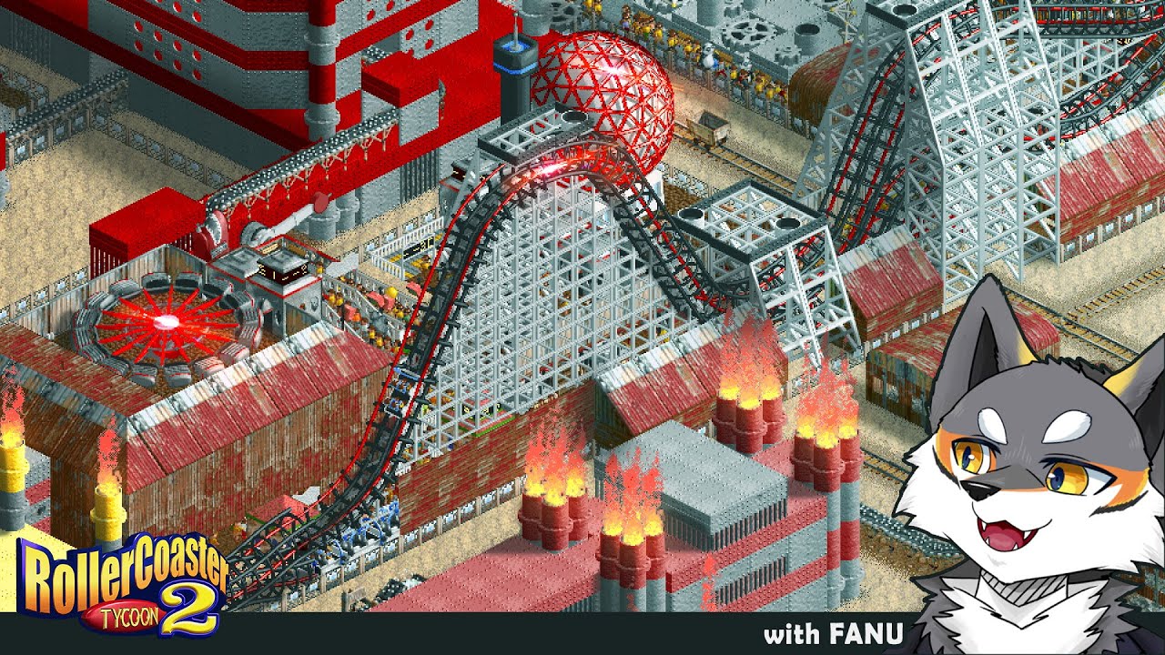 🎢롤러코스터타이쿤 [ep 90-1] 거대한 제철소