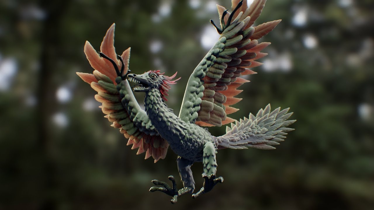 Medium Rare: How Would You Make This? Episode 03. Making Feathers in Medium, 3 methods.