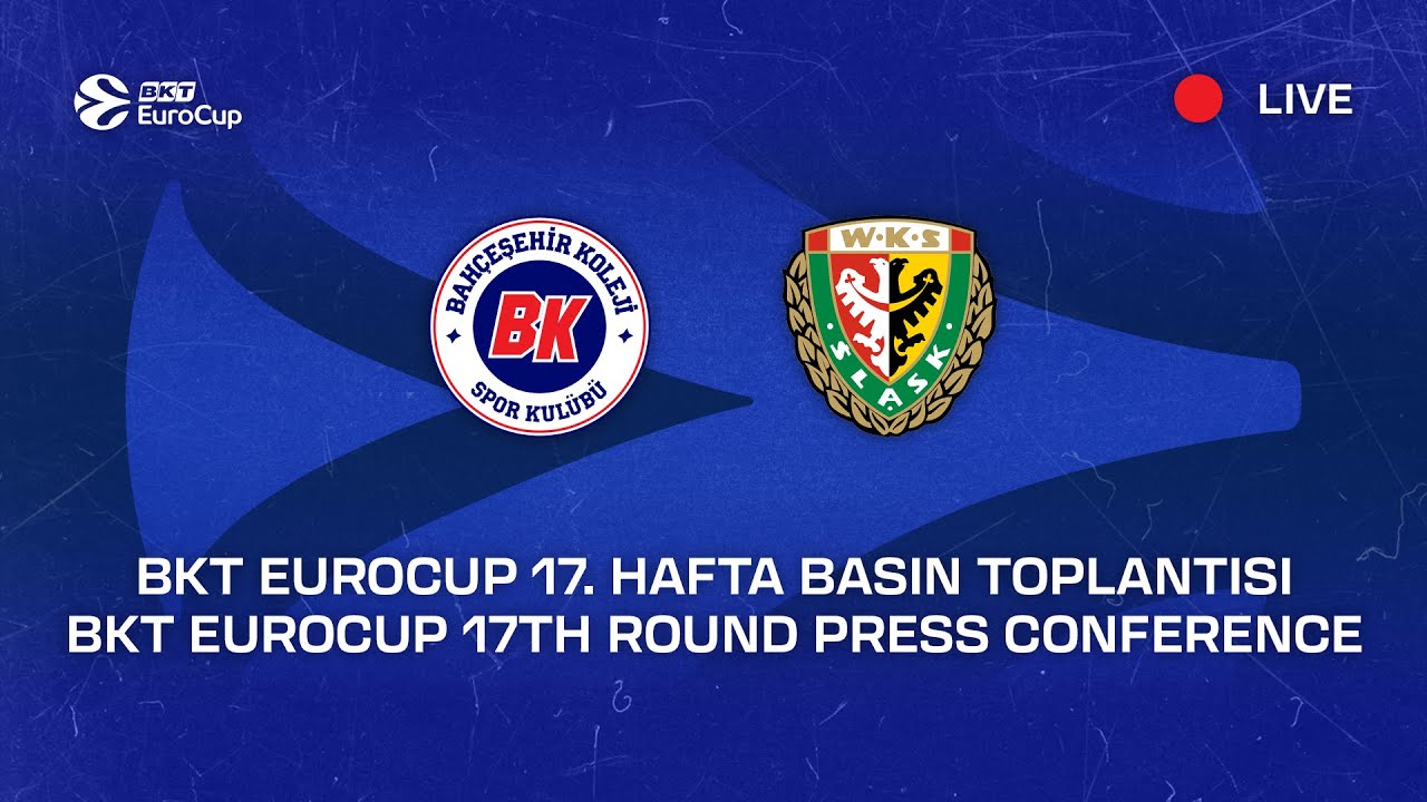 Bahçeşehir Koleji Istanbul - Slask Wroclaw Post Game Press Conference