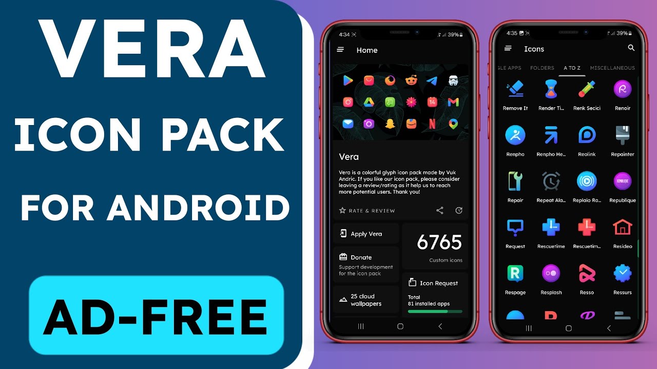 Best Free Paid Vera Icon Pack app for Android