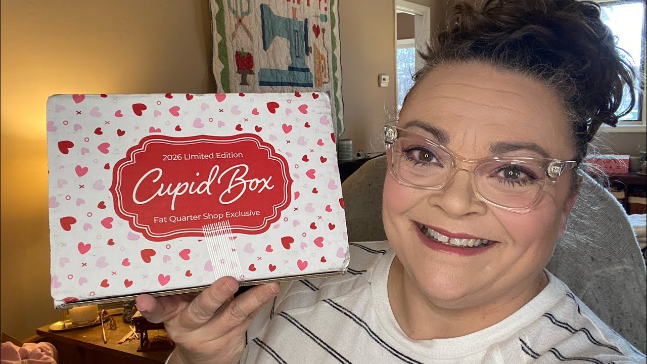 Лимитированная серия подарочной коробки Cupid Box 2026 от Fat Quarter Shop - полный обзор содержи...