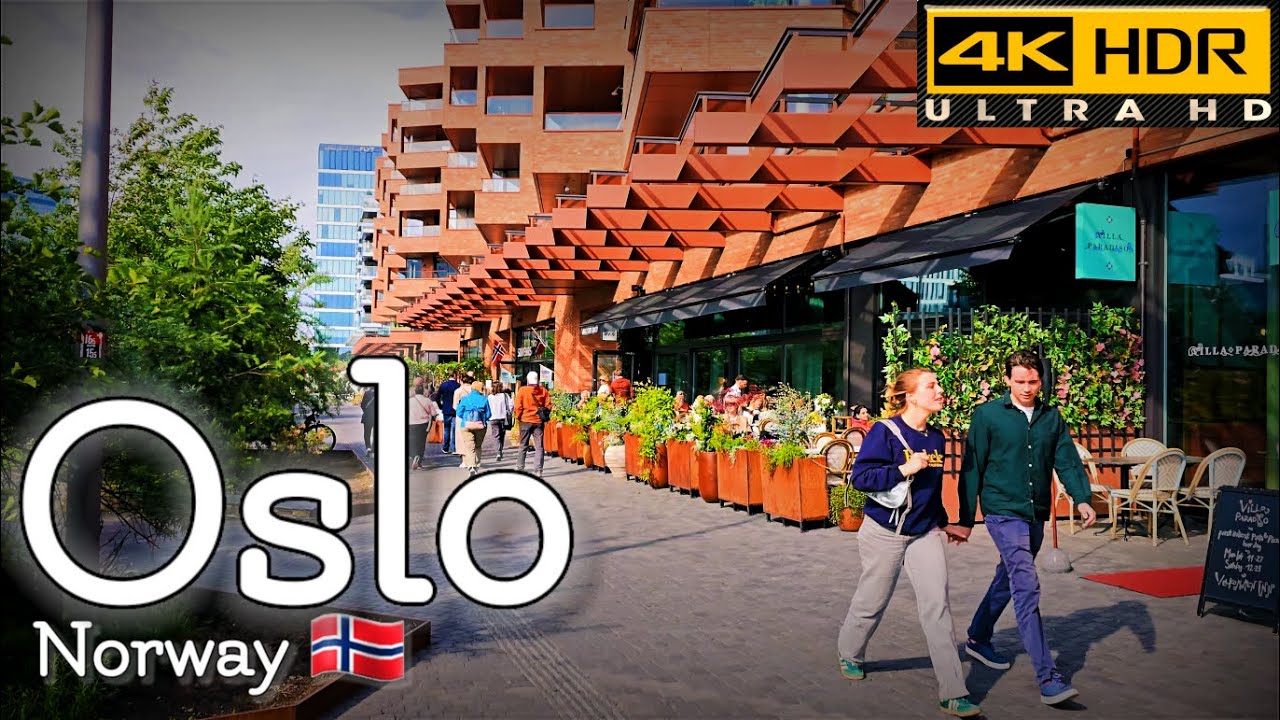 👣Walk with Me in Oslo | Opera House_Bj&oslash;rvika | 4K HDR | June 2024👣