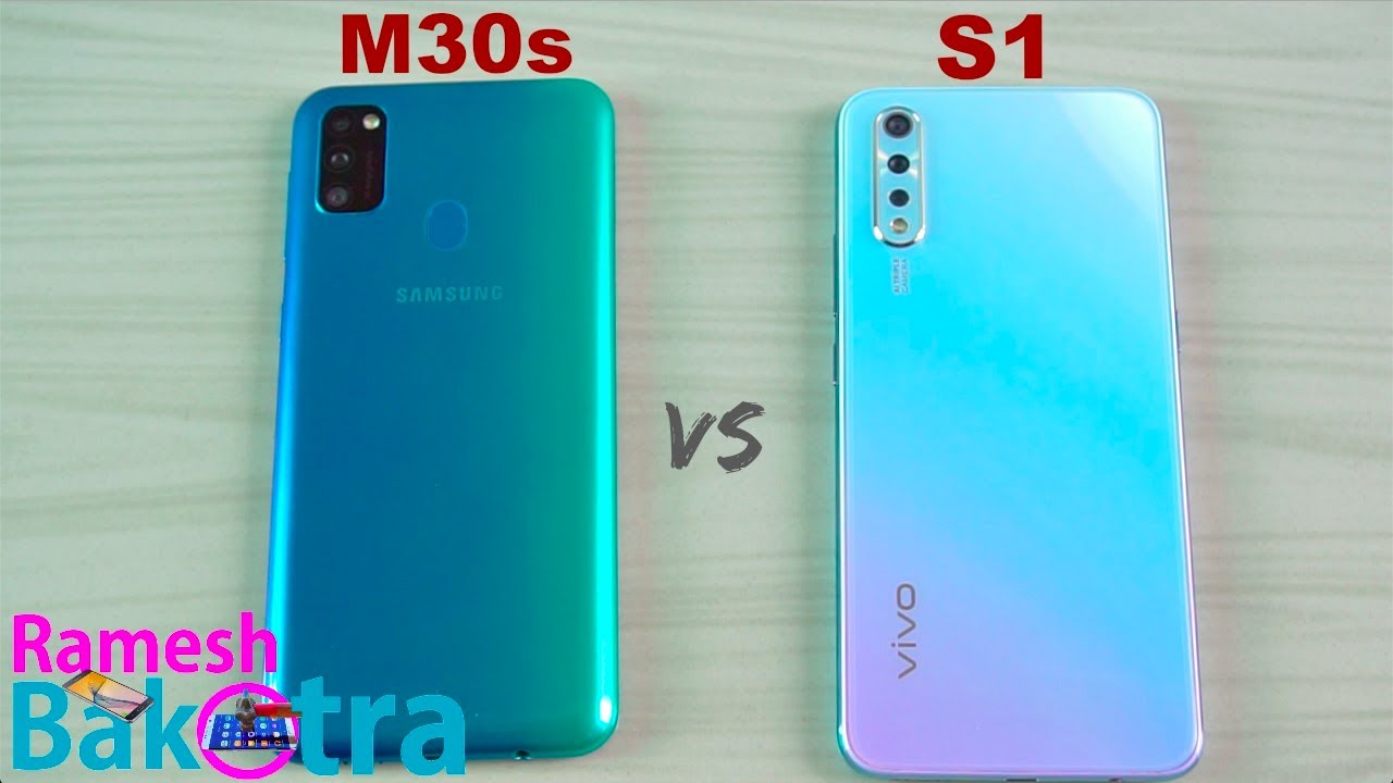 Samsung Galaxy M30s vs Vivo S1 SpeedTest and Camera Comparison