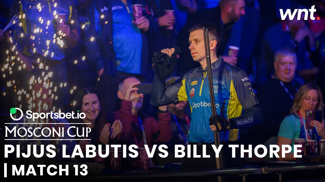 Pijus Labutis vs Billy Thorpe | Match 13 | 2025 Mosconi Cup