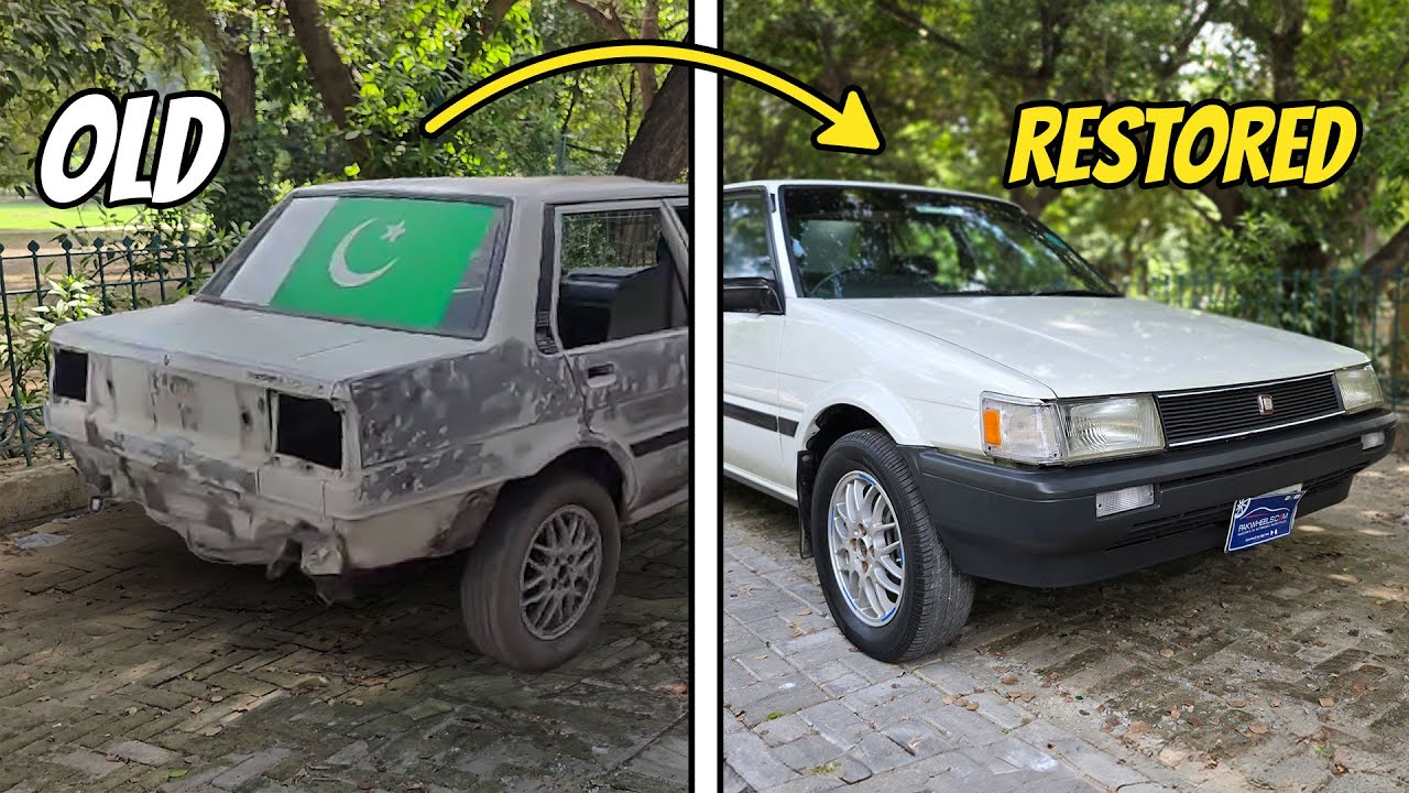 4 lakh ki restoration | Toyota Corolla 1986 | PakWheels