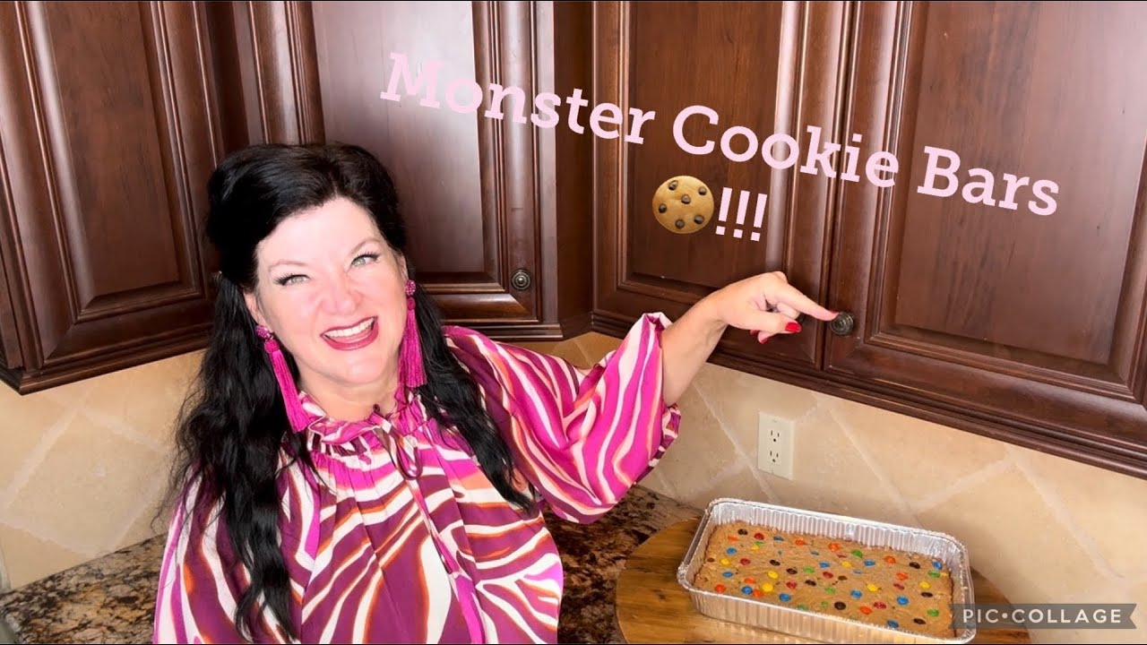 Monster Cookie Bars Marci’s Farmhouse Kitchen