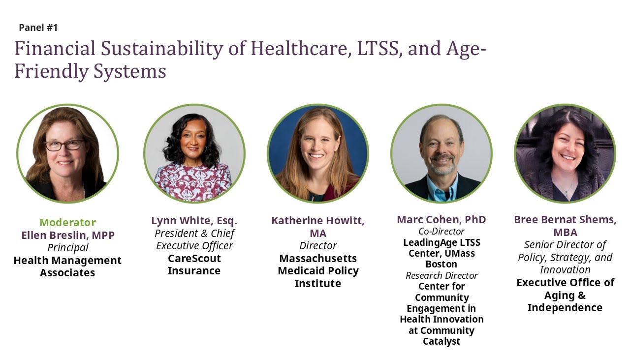 Financial Sustainability of Healthcare, LTSS, and Age-Friendly Systems