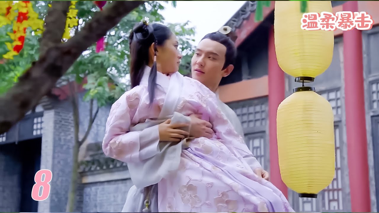💖cinderella упала и упала в руки красивого человека